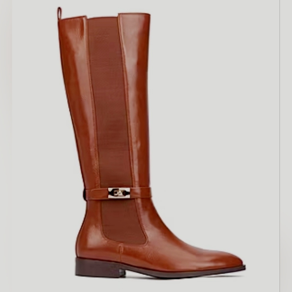 Torgeis Reilly Ankle Strap Tall Boots